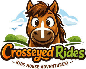 CrossEyed Rides Kids Horse Adventures logo